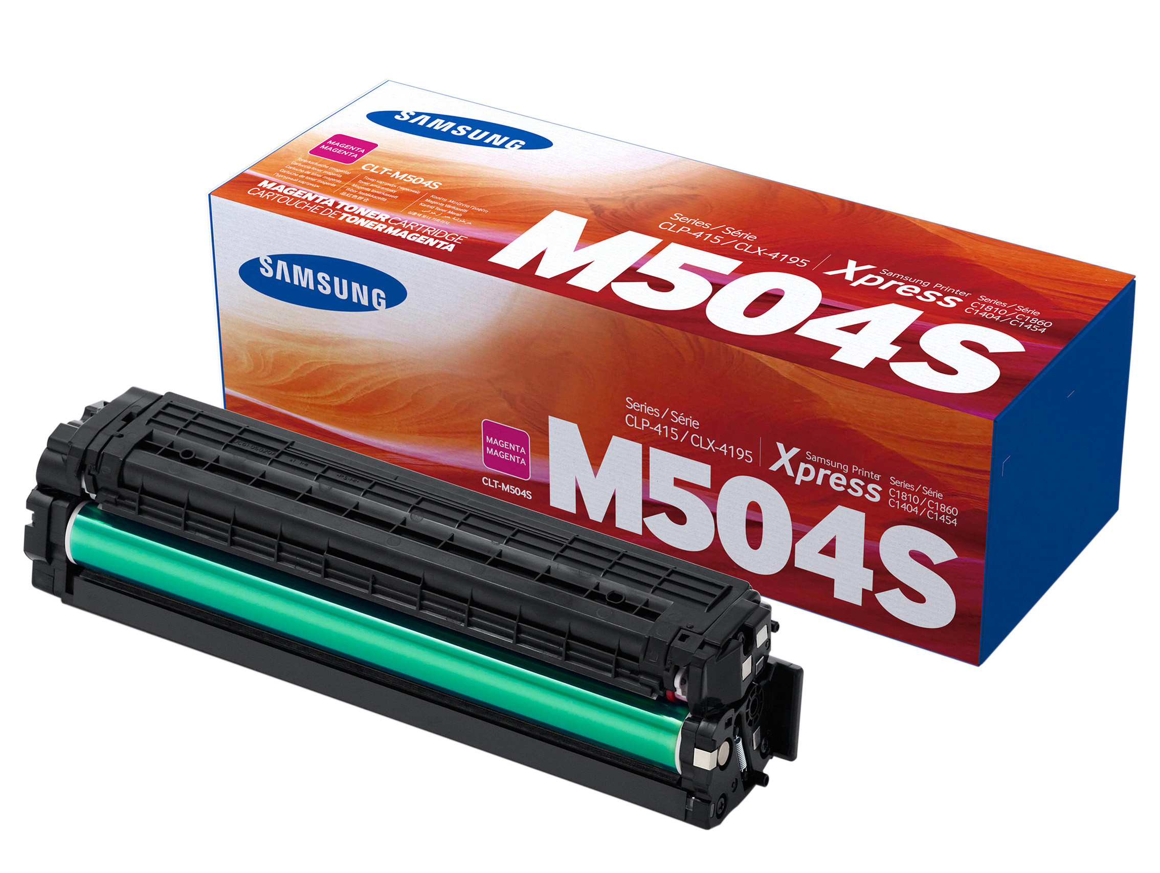 Samsung Toner CLT-M504S, magenta, à l'unité, SU292A