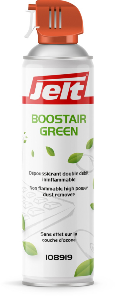 Jelt Arosol de dpoussirage Boostair Green Standard - 500 g