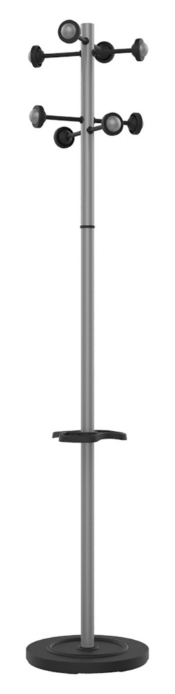 Unilux Portemanteau Accueil  - 8 patres - Aluminium