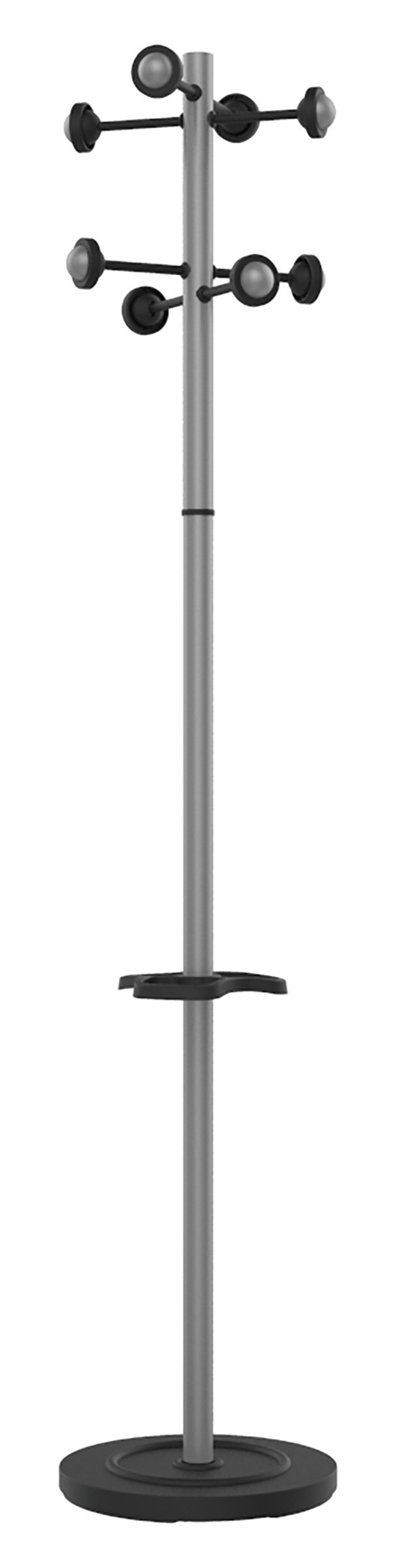 Unilux Portemanteau Accueil - 8 patères - Aluminium