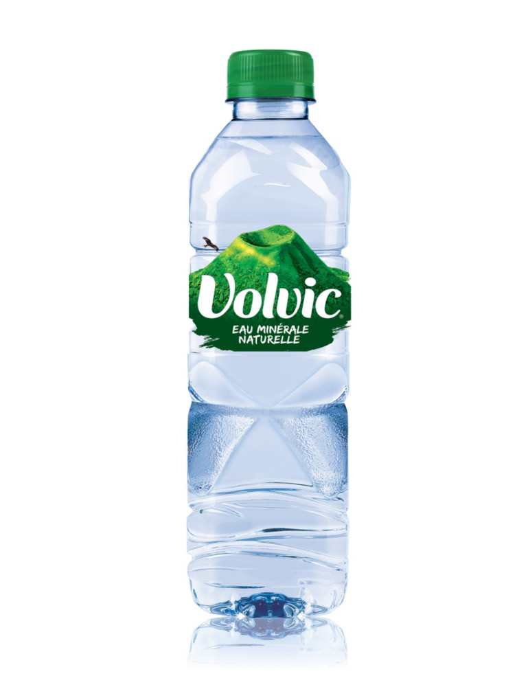 Volvic Eau minrale naturelle - Eau plate - Lot 24 bouteilles PET 50 cl
