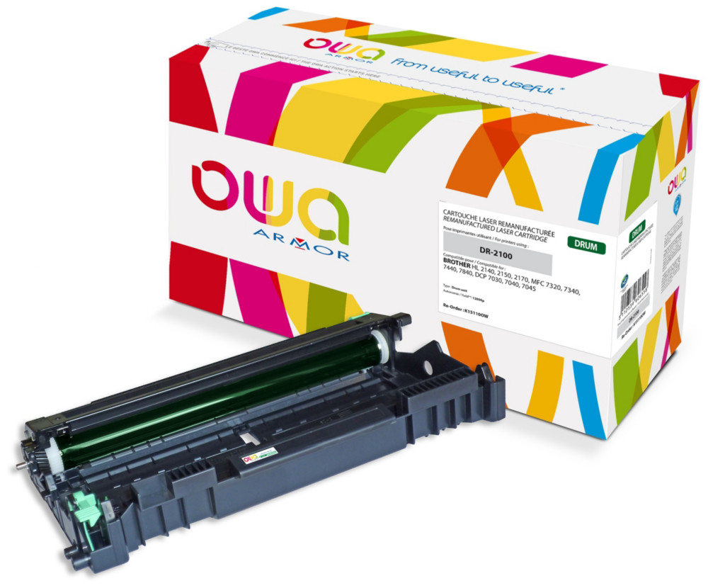 OWA Tambour compatible Brother DR2100