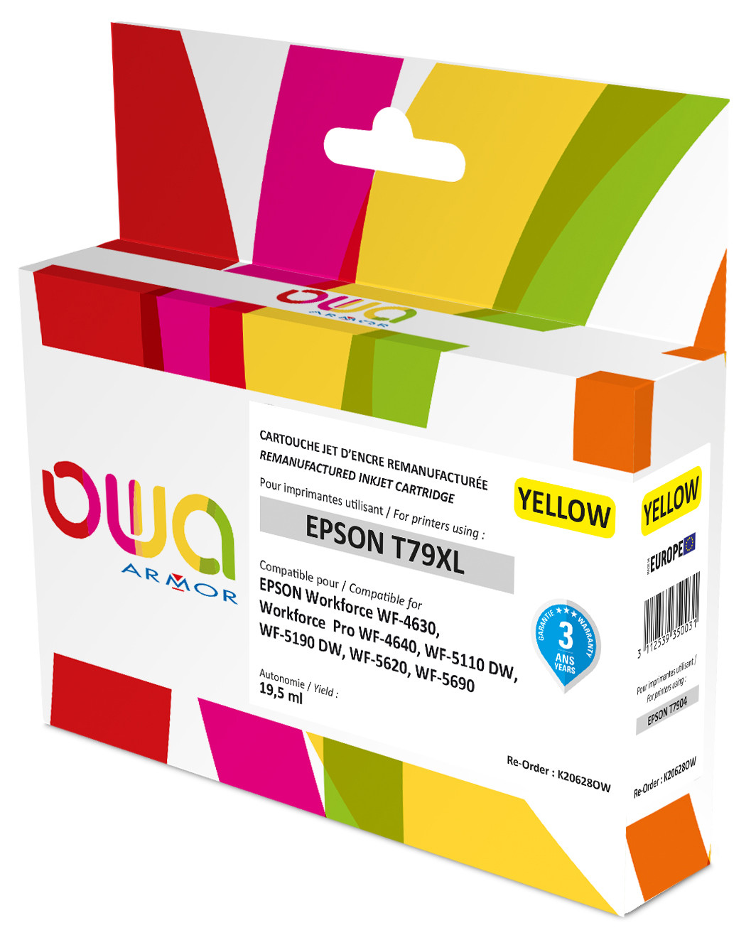 OWA Epson T79xl Encre Remanufactur&eacute;e Haute Capacit&eacute; Magenta