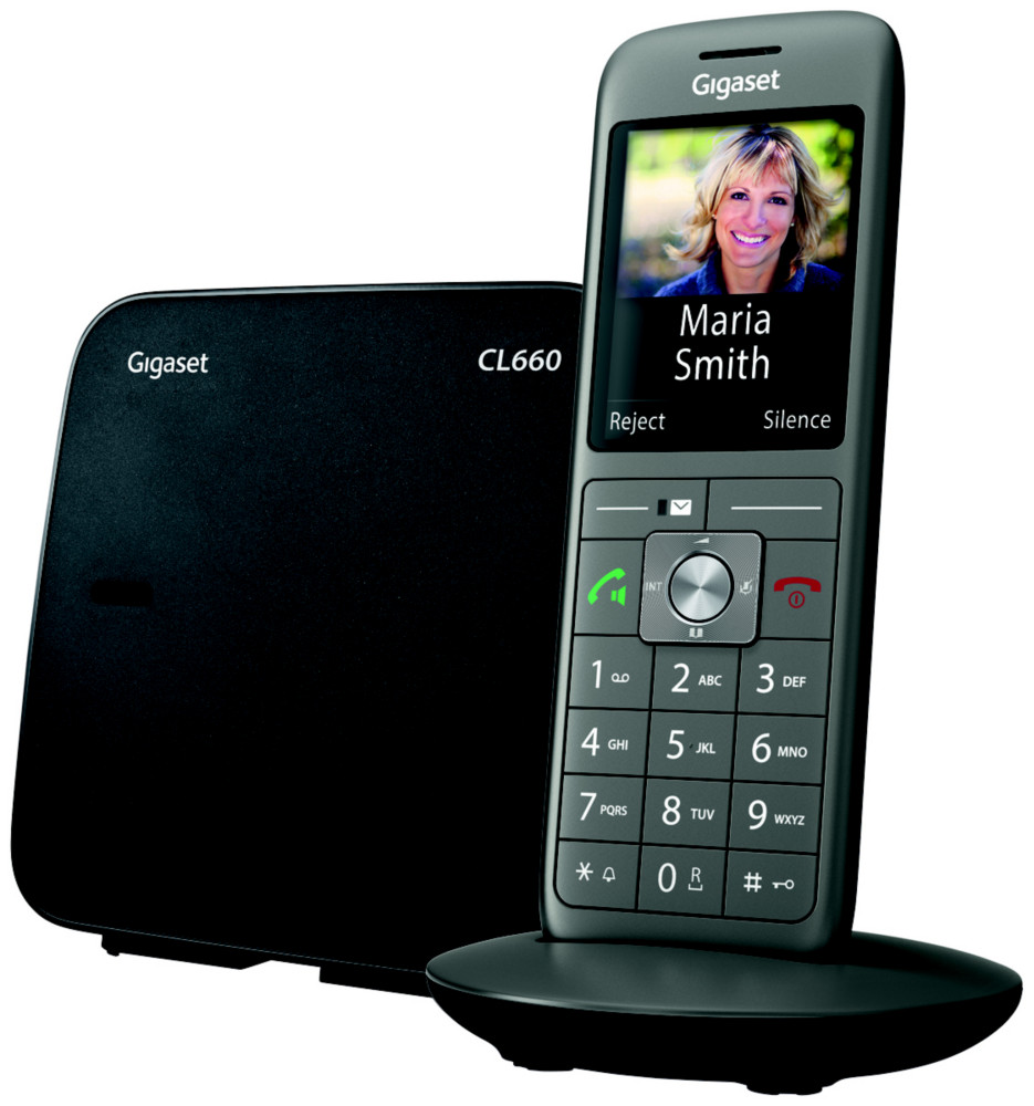 Gigaset Tlphone sans fil CL660 - Anthracite