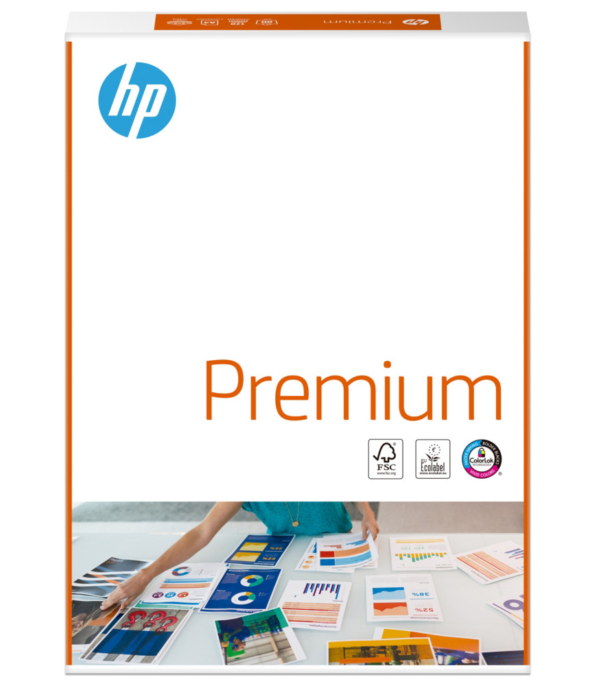 HP Papier A4 blanc Premium - 80g - Ramette de 250 feuilles