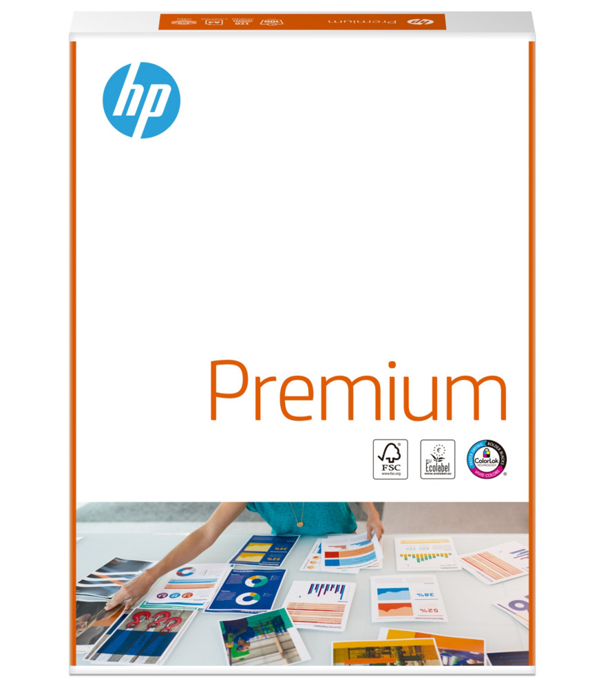 HP Papier A4 blanc Premium - 100g - Ramette de 500 feuilles