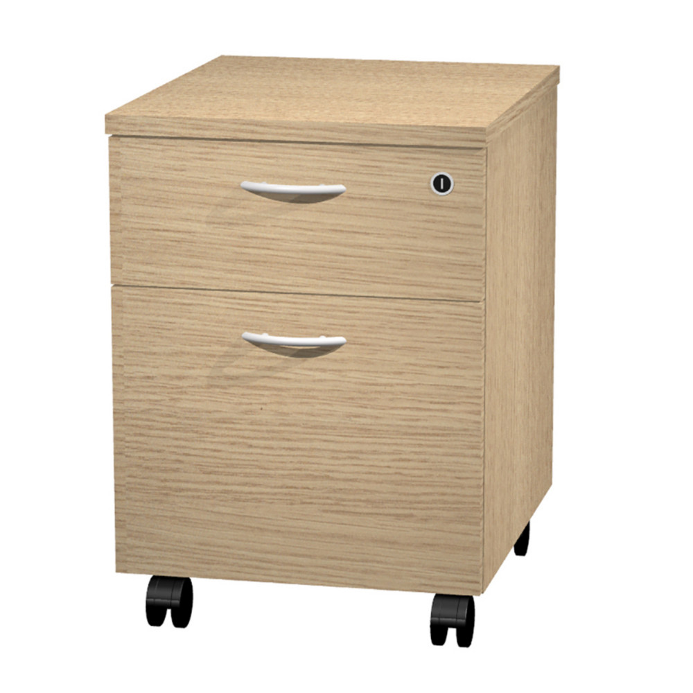 Caisson mobile Pronto - L.43 x P.42 x H.60 cm - 2 tiroirs - Chne
