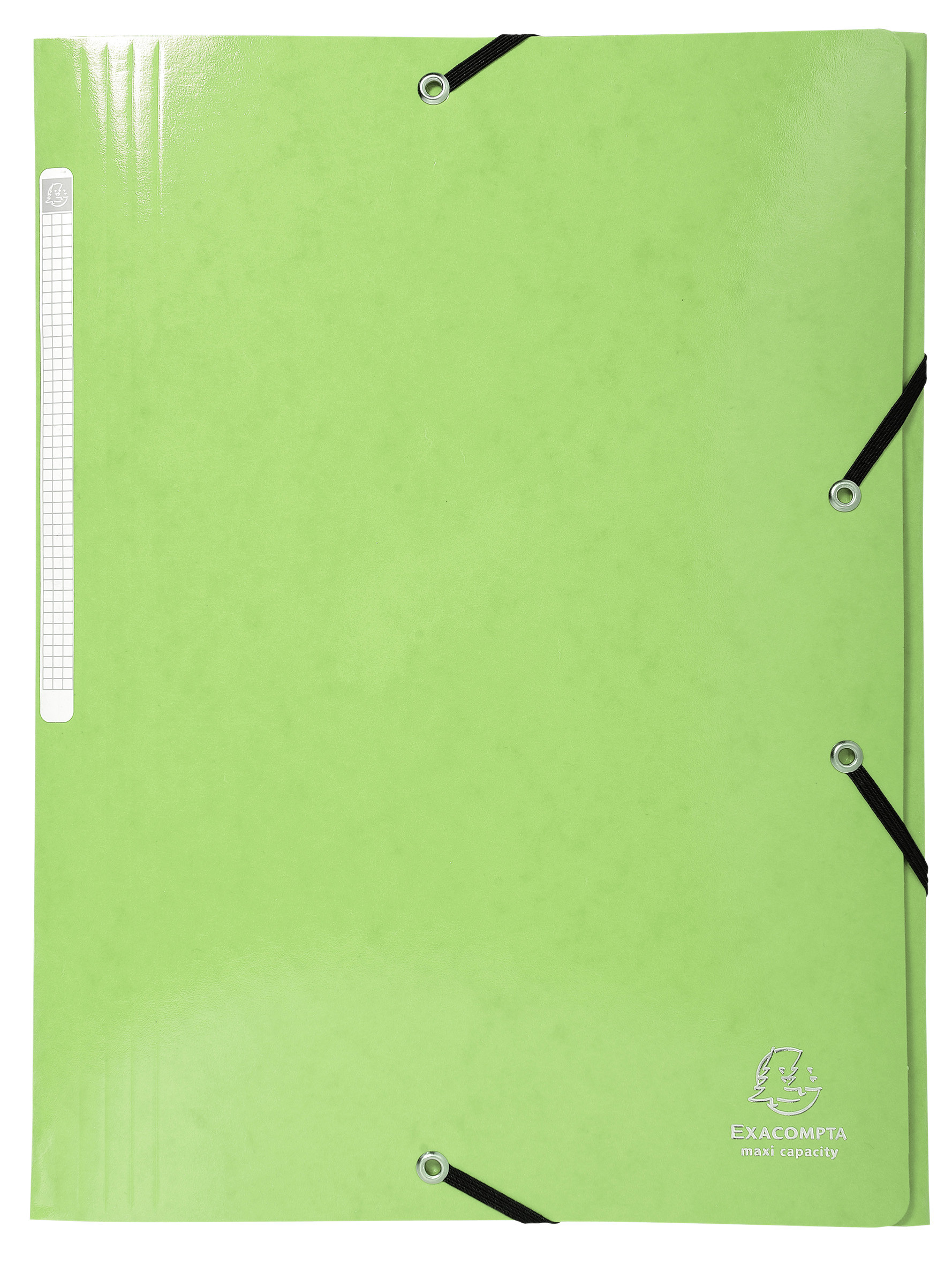 Exacompta Chemise à 3 rabats et à élastiques A4 Iderama, 300 feuilles, 240 x 320 mm, carte avec polypropylène - vue 2