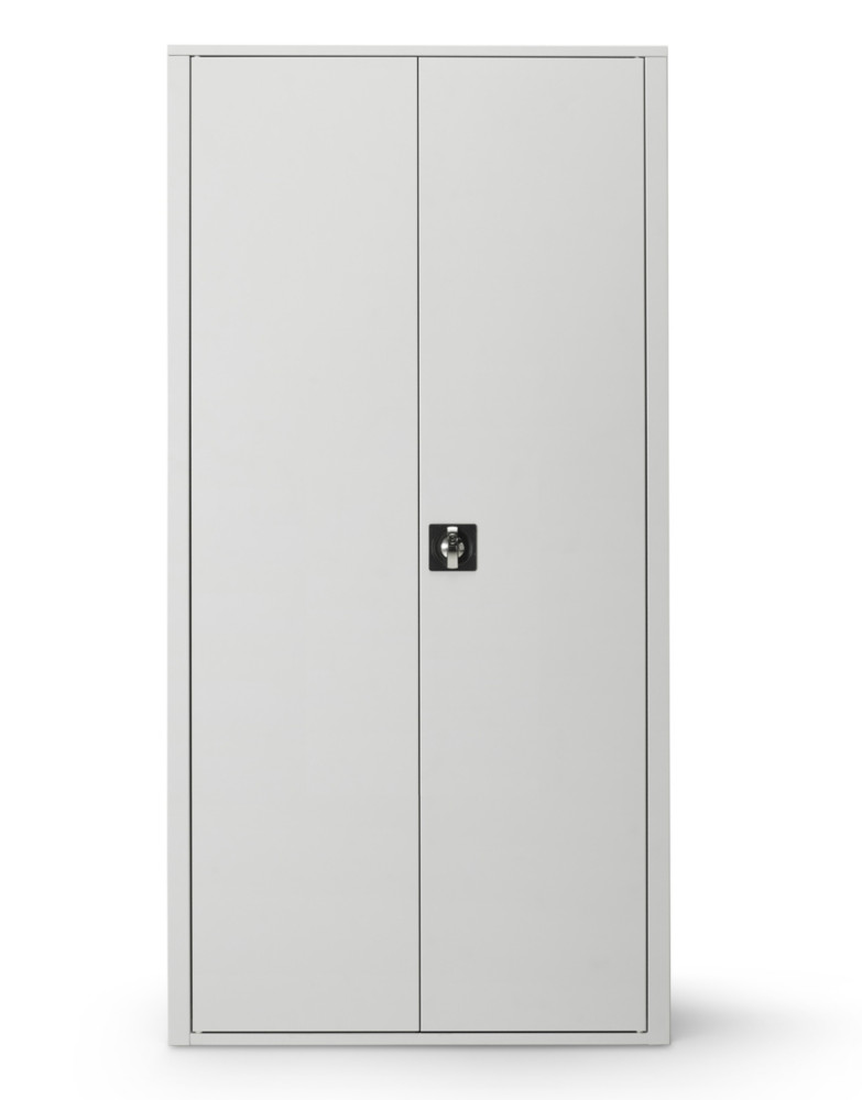 Armoire mtal Classtout - A portes battantes - H. 180  x  L. 90 cm - Corps Gris - Portes Gris