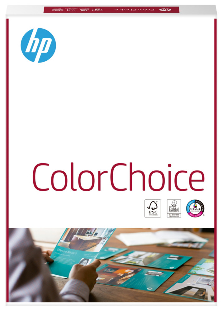 HP Papier A4 blanc ColorChoice - 90g - Ramette de 500 feuilles