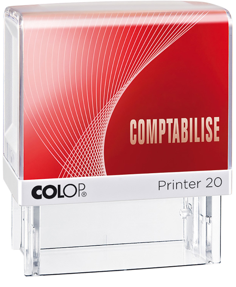 Colop Tampon encreur Printer 20 - Formule commerciale ''Comptabilisé''