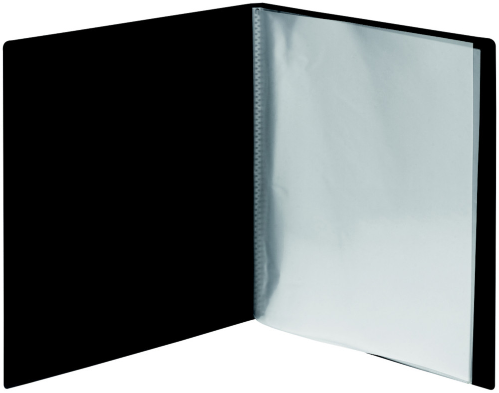 Porte vues Budget A4 - 40 pochettes - 80 vues - Noir