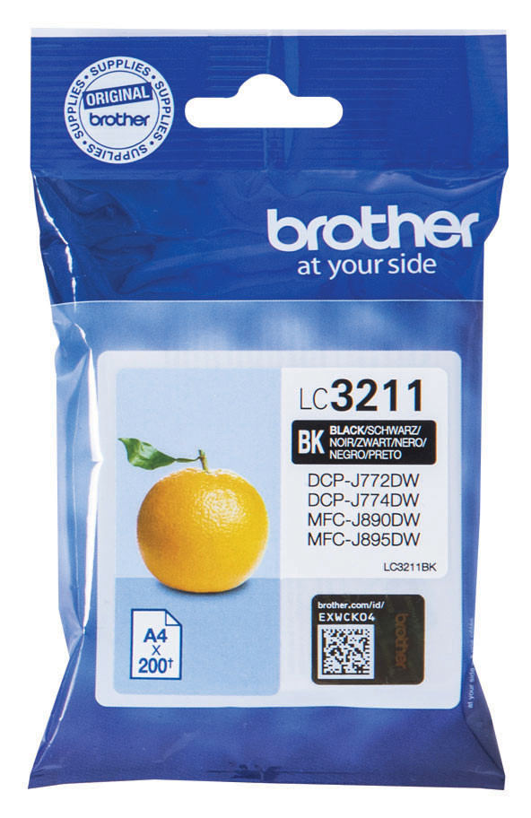 Brother LC3211 Cartouche d'encre originale - Noir