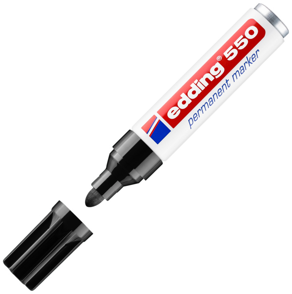 edding Marqueur permanent 550  pointe ogive 3-4mm noir