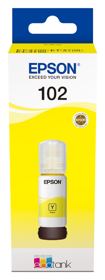 Epson 102 Recharge d'encre originale EcoTank C13T03R440 - Jaune