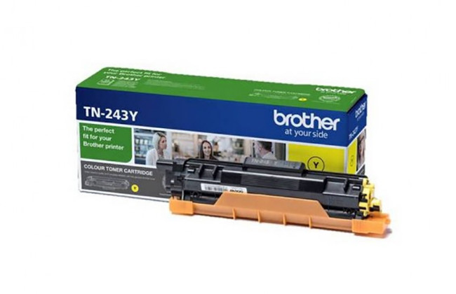 Brother TN Jaune - vue 9