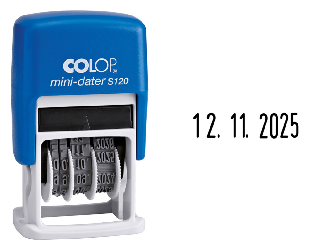 Colop Mini tampon dateur Printer S 120 - Noir