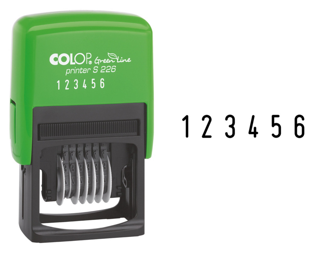 Colop Tampon numroteur Printer Green Line S 226