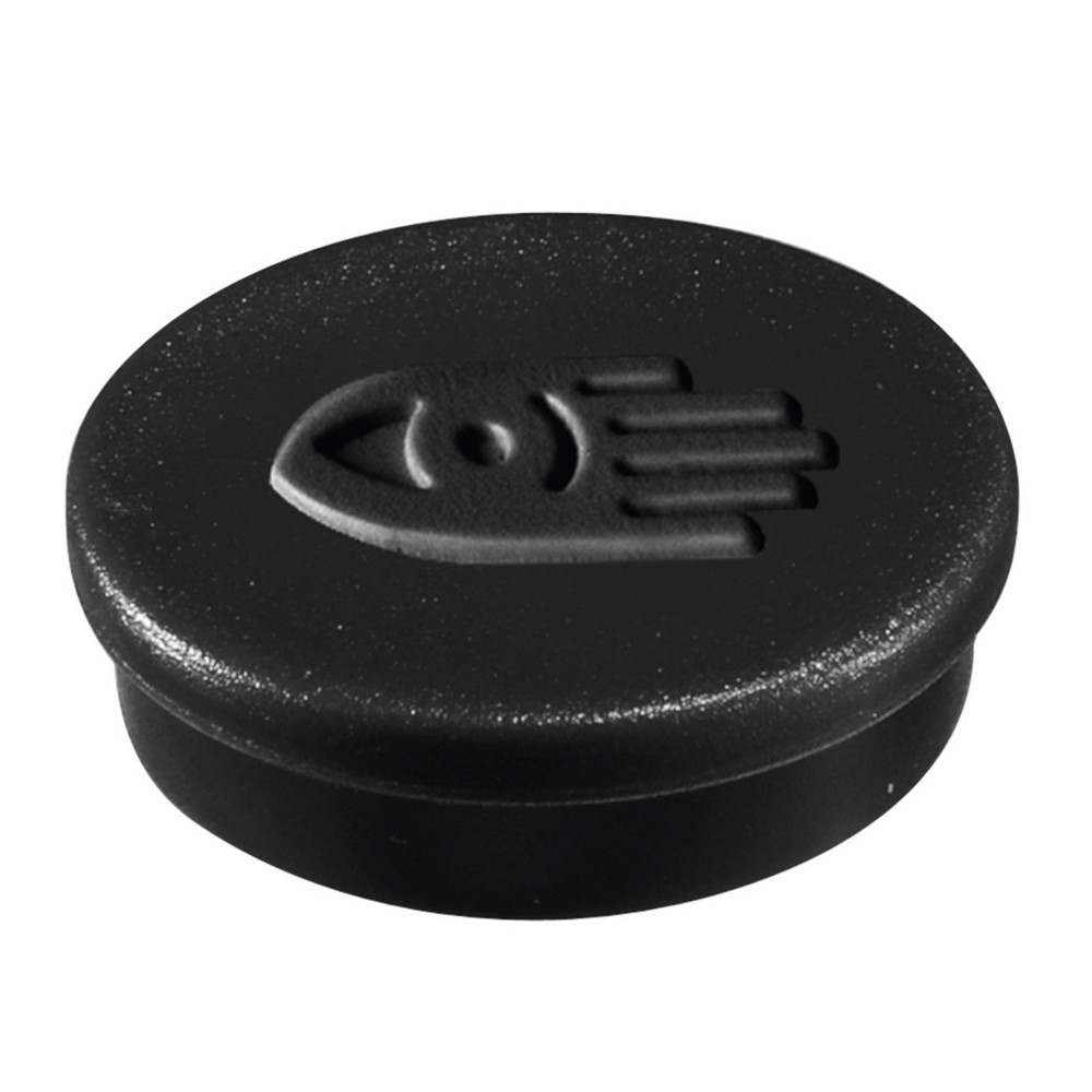 Legamaster Aimant rond 30mm Noir - lot de10