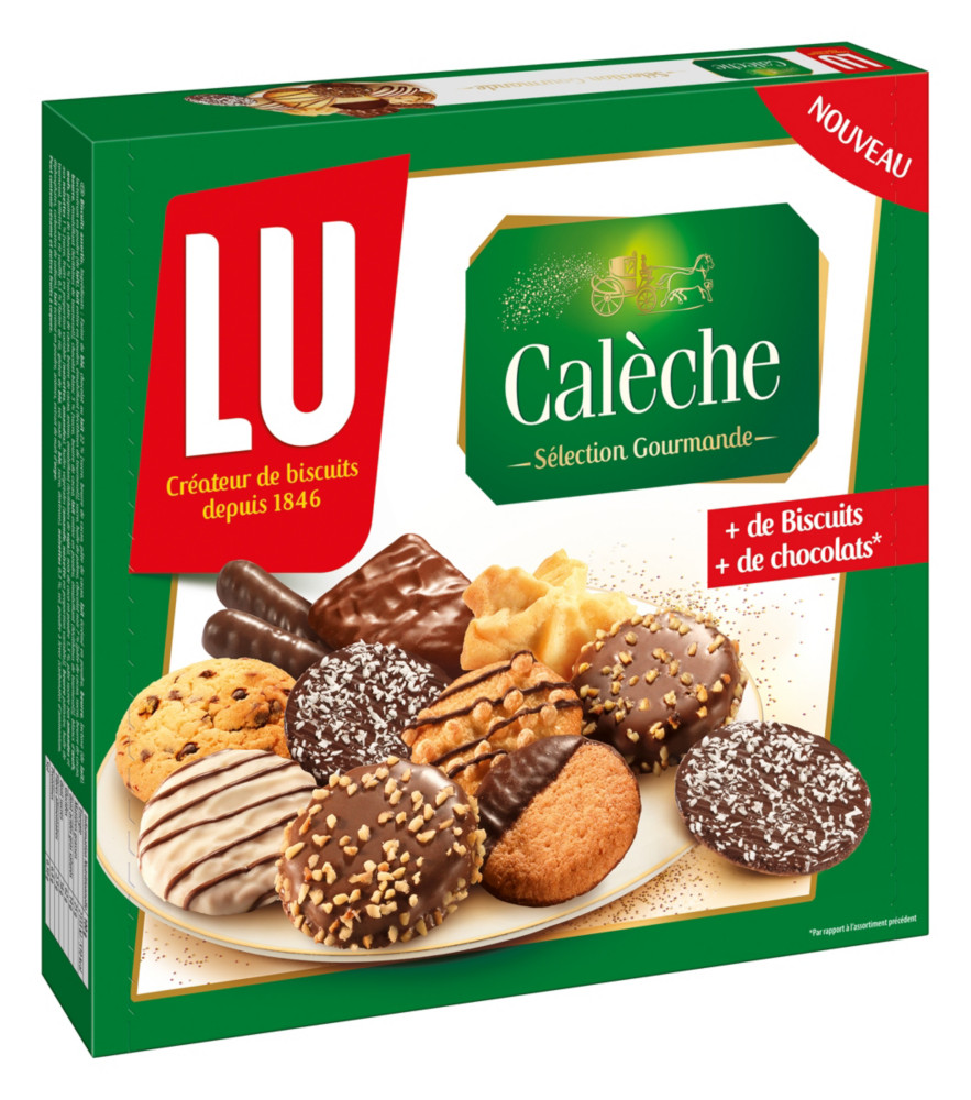 LU assortiments de gteaux CALECHE - Bote de 250 g