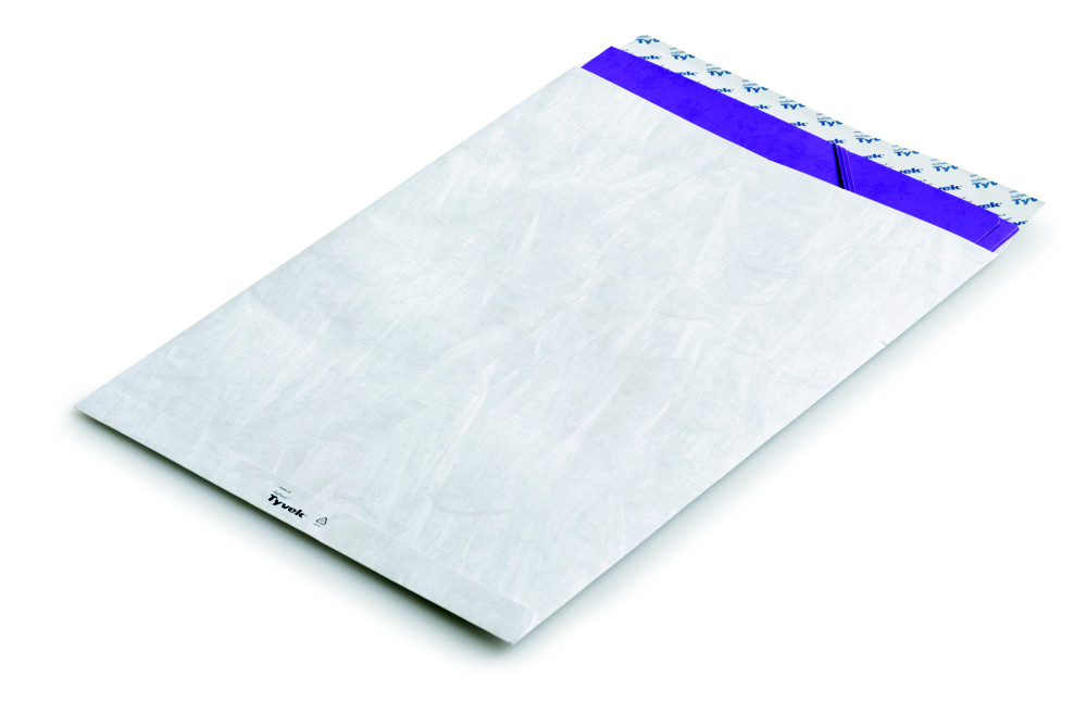 Tyvek Pochette plastique 324 x 229 mm  55g sans fentre - autocollante bande protectrice - Lot de 20