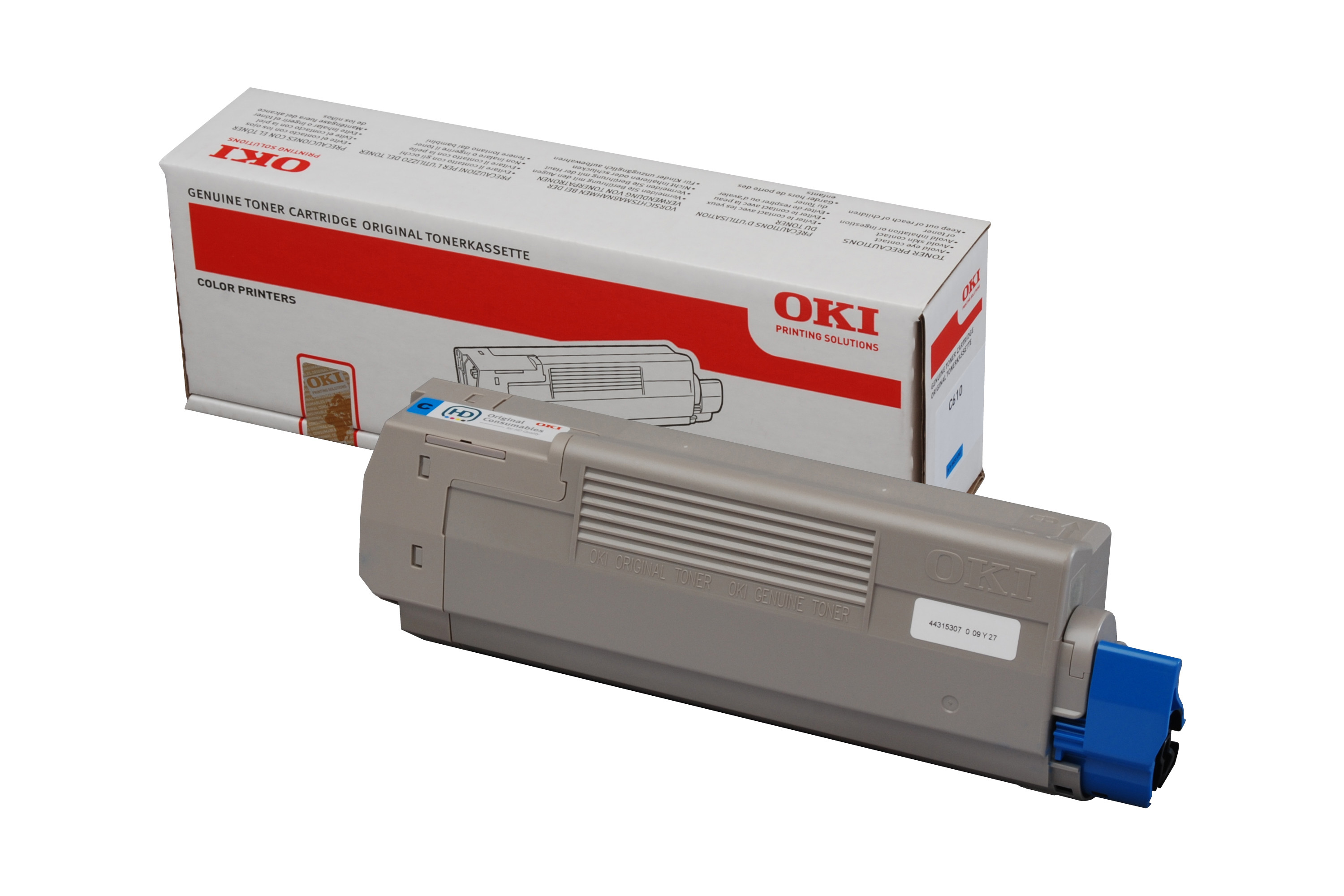 OKI 44315307 cartouche de toner 1 pièce Original Cyan