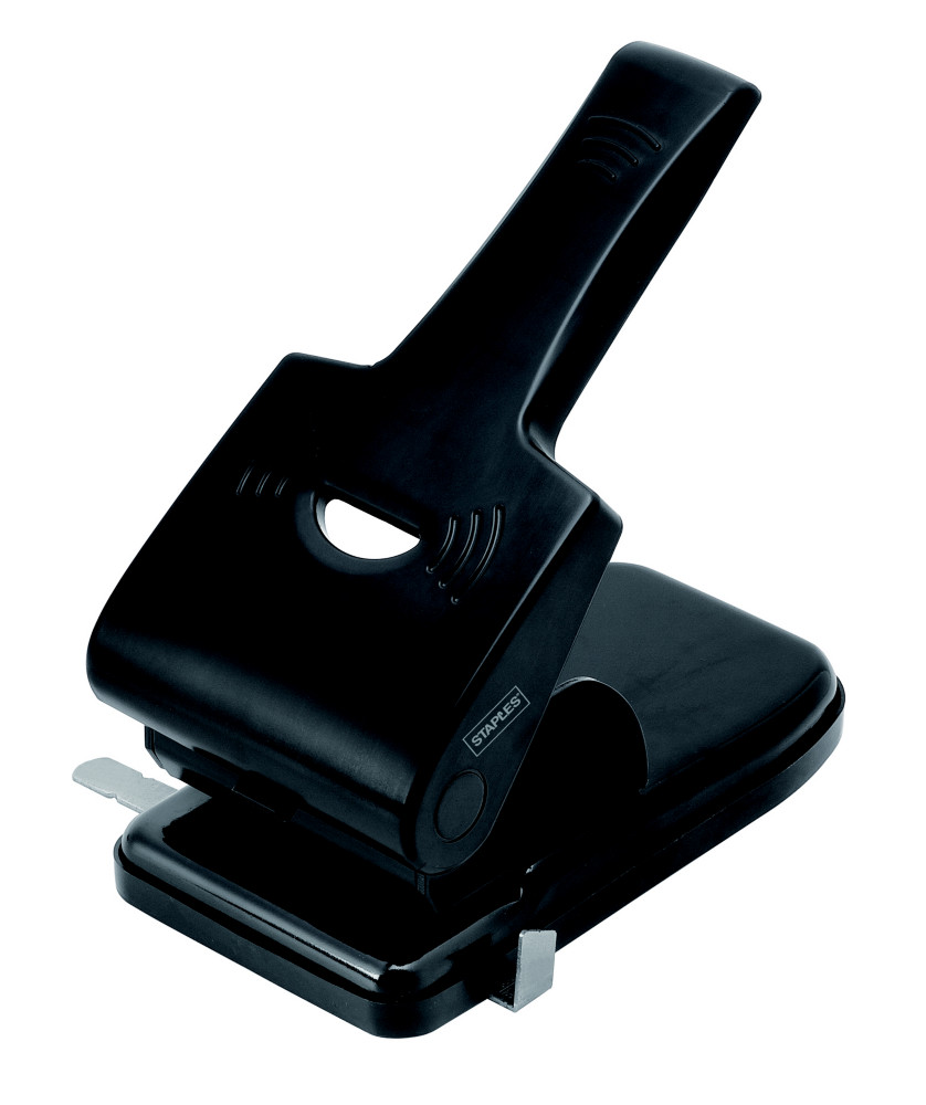 RAJA Perforateur de bureau 2 trous - 65 feuilles - Noir
