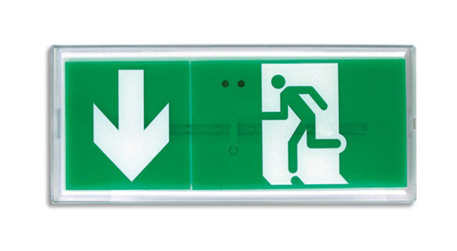 Lifebox Bloc lumineux Sortie de Secours - Vert