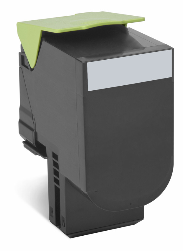 Lexmark 702HK a rendement eleve original cartouche de toner LCCP LRP - vue 2