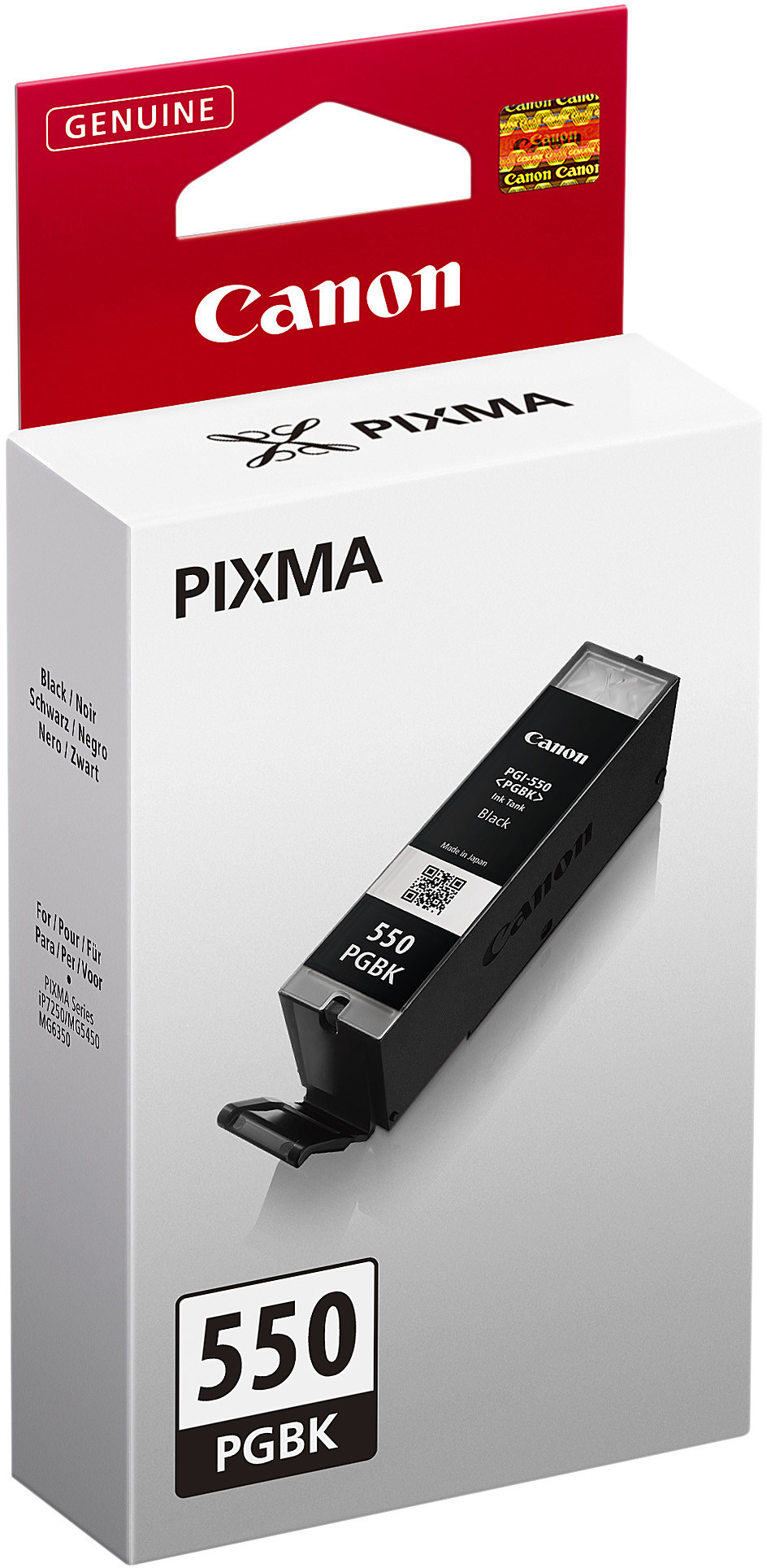 Canon PGI-550 Cartouche d'encre authentique 6496B001 - Noir