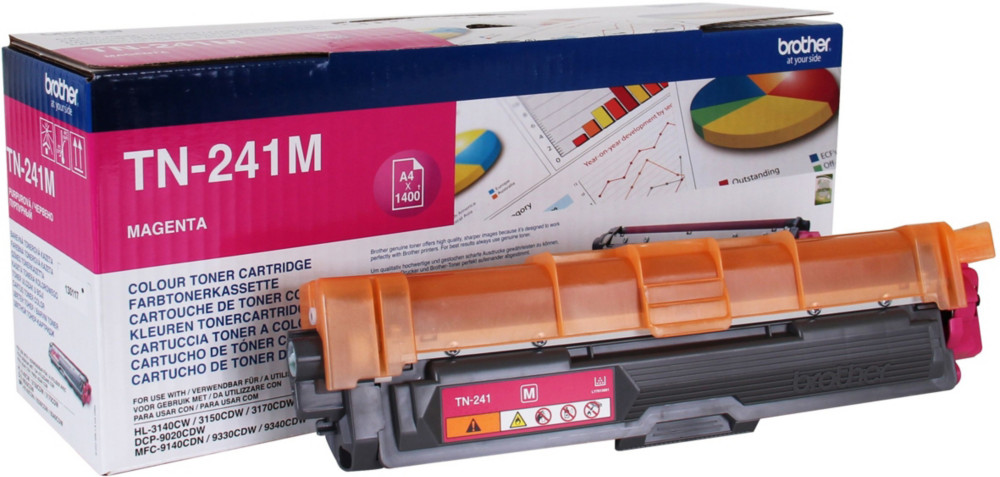 Brother TN241 Toner original - Magenta
