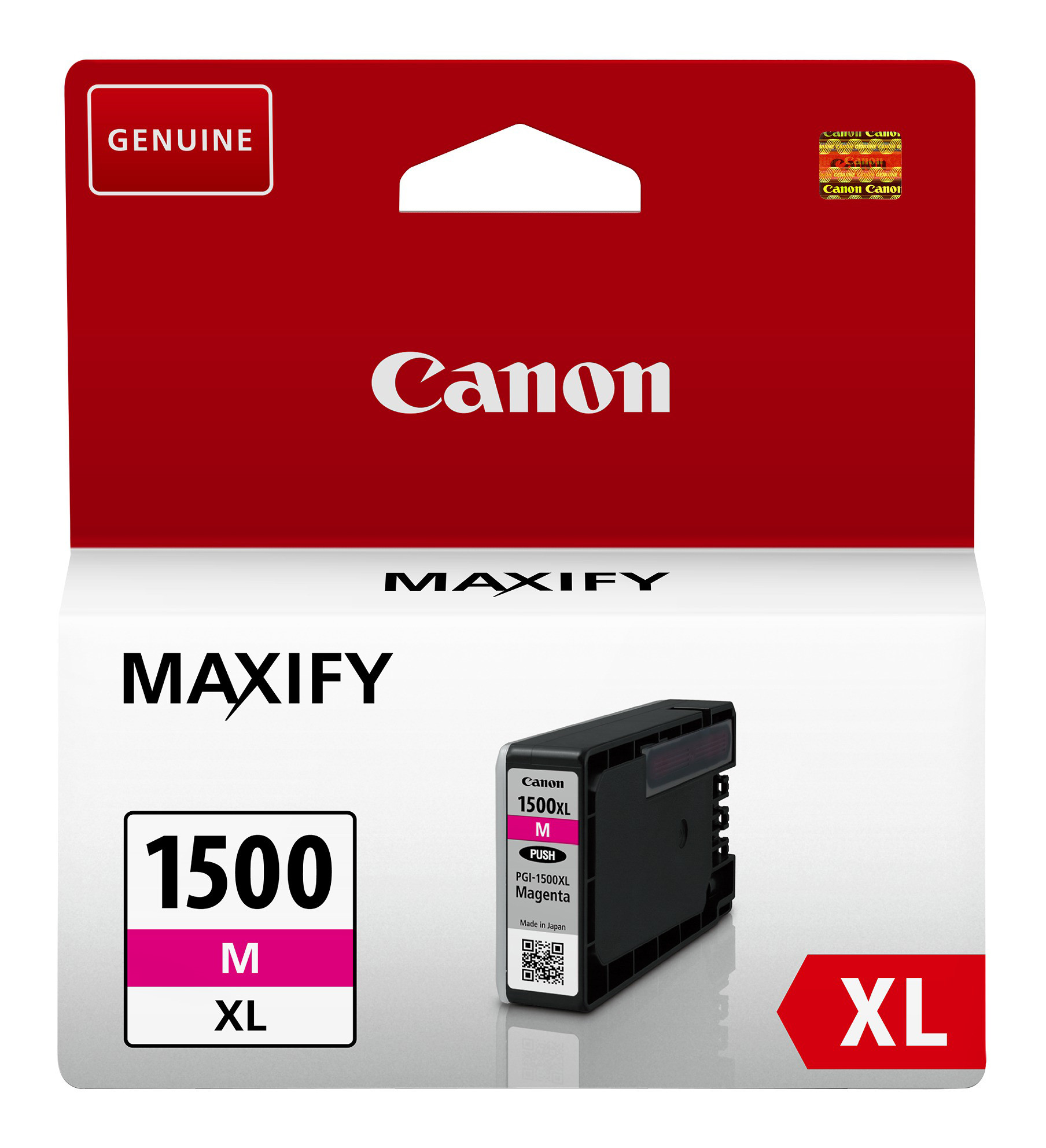 Canon PGI-1500XL Cartouche d'encre authentique grande capacité 9194B001 - Magenta