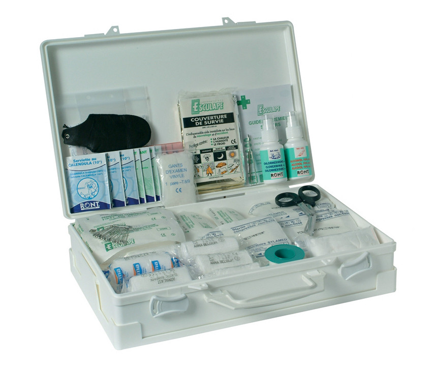 Esculape Trousse de secours 8 à 12 personnes