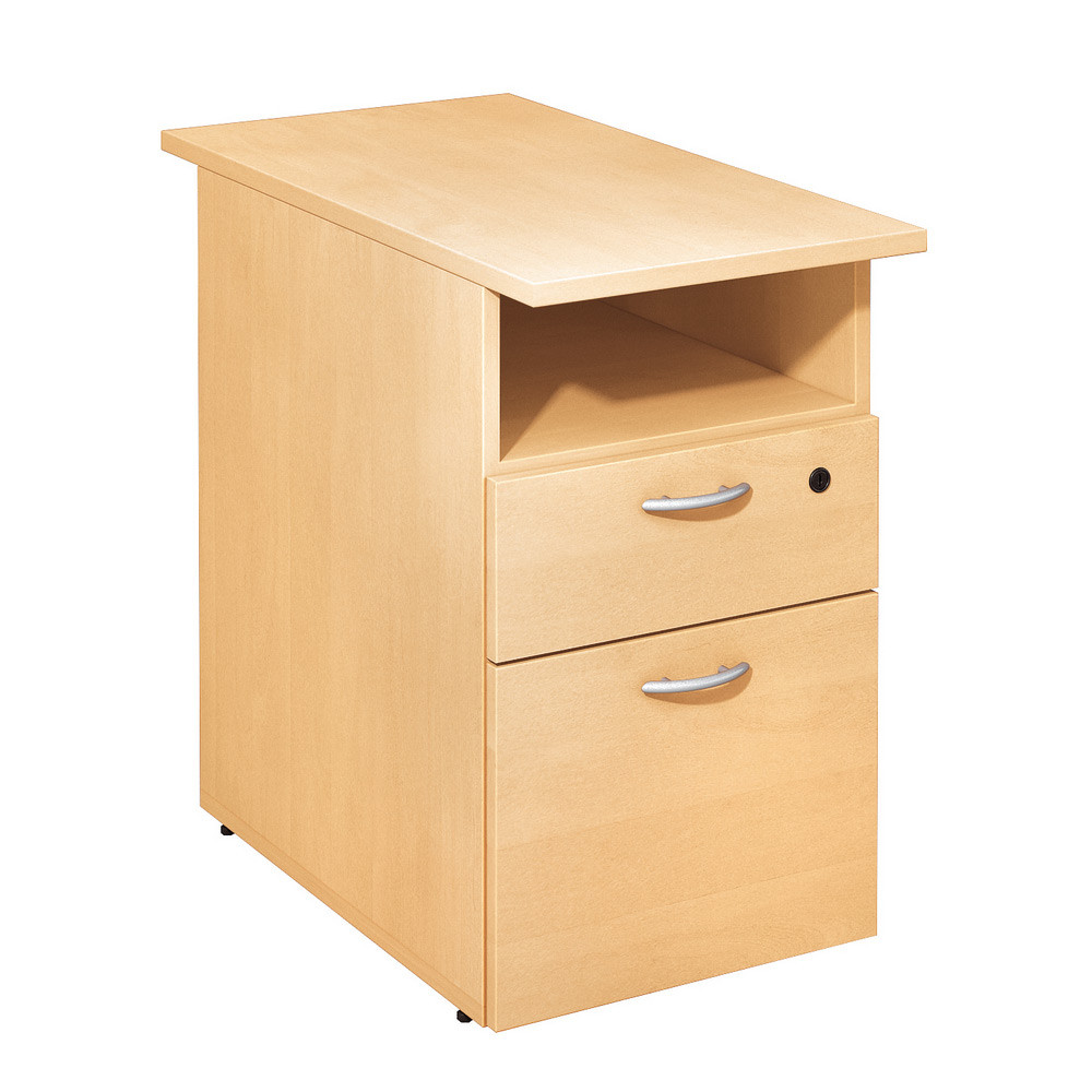 Caisson hauteur bureau Pronto - L.43 x P.60 x H.72 cm - Hêtre