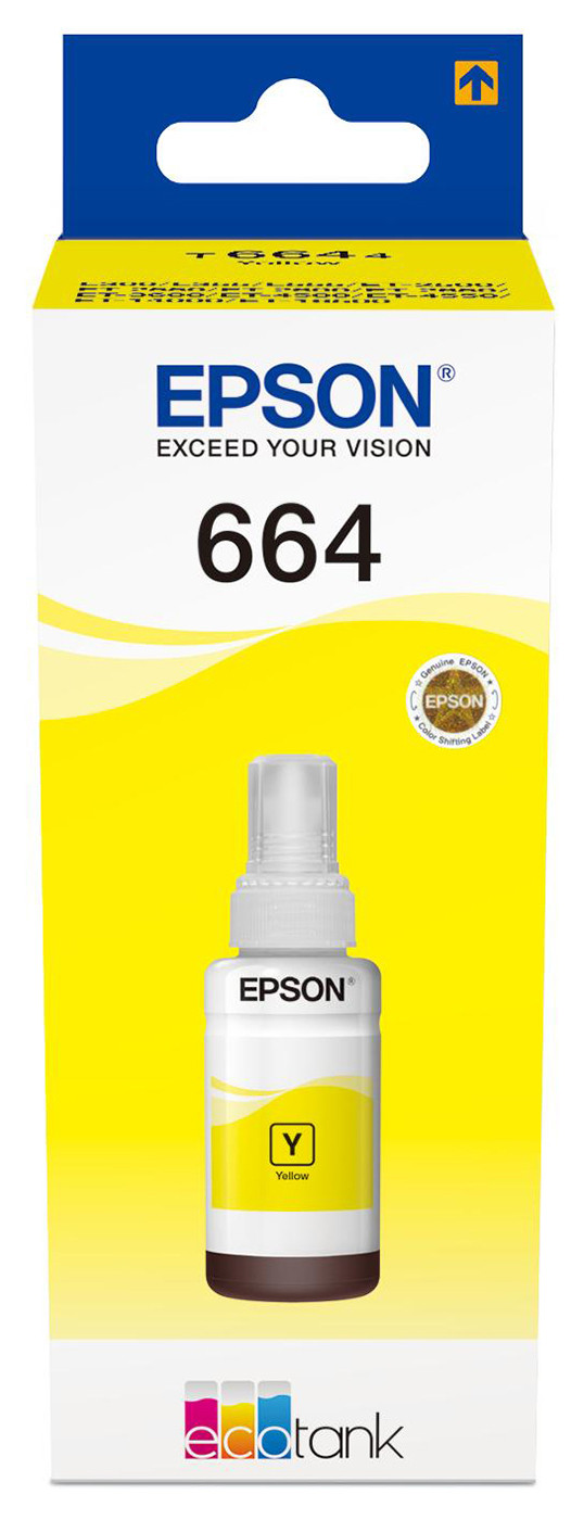 Epson 664 Recharge d'encre originale EcoTank C13T664440 - Jaune