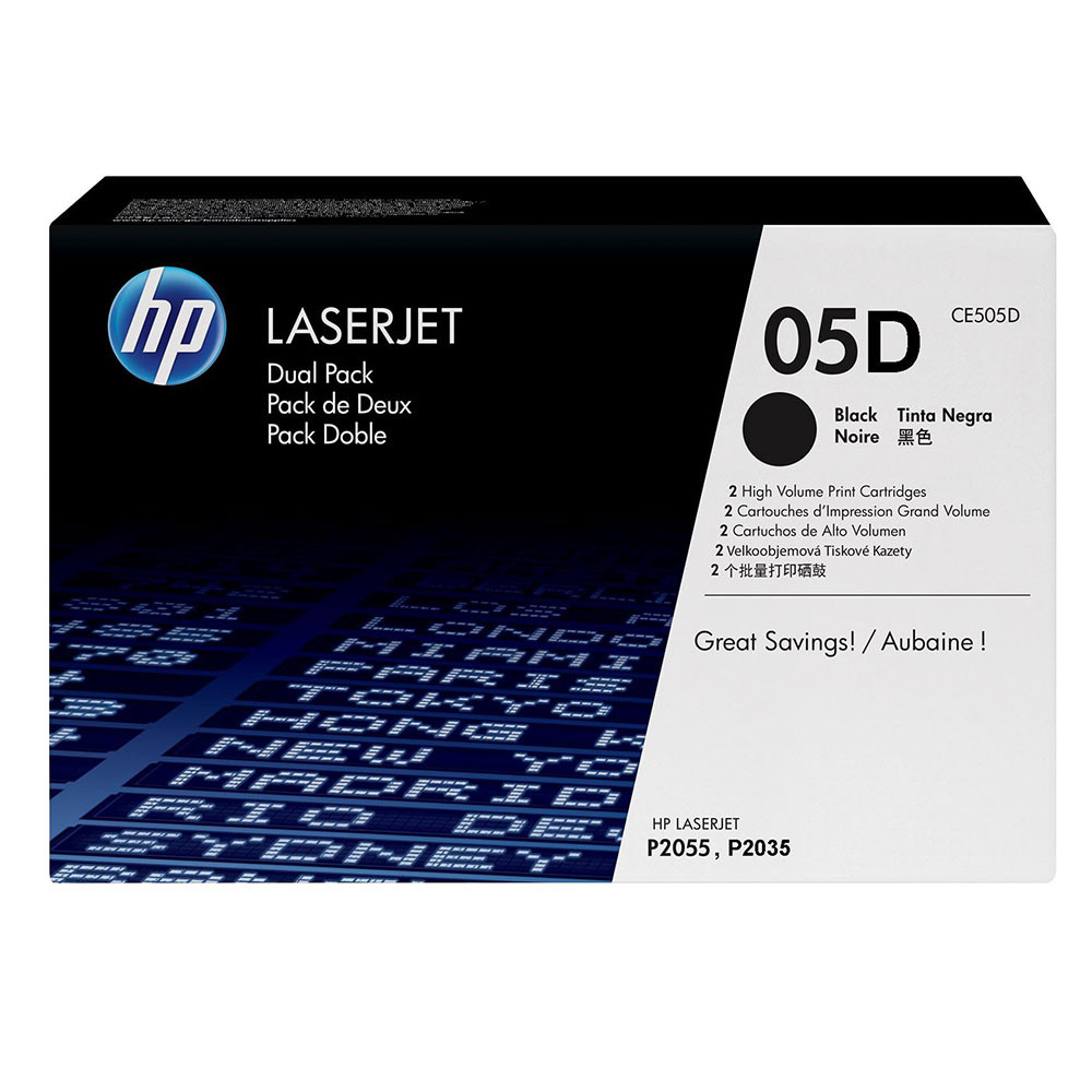 HP Pack de 2 CE505D - vue 10