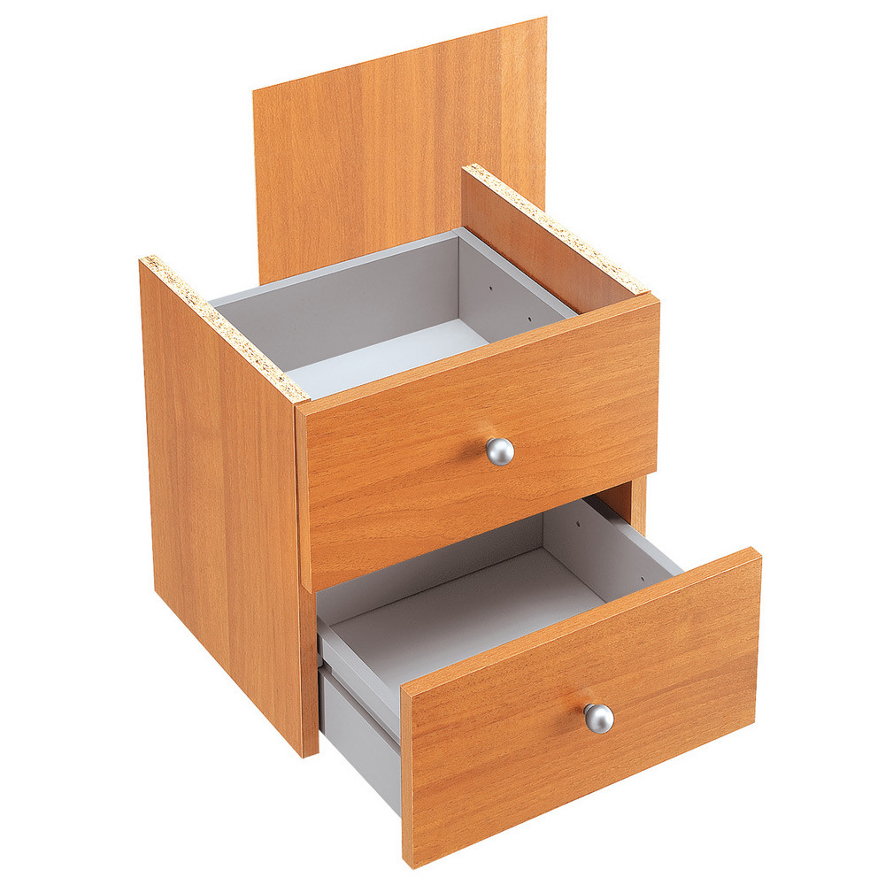 Bloc+tiroirs+Multicases+-+Aulne+(Lot+de+2)