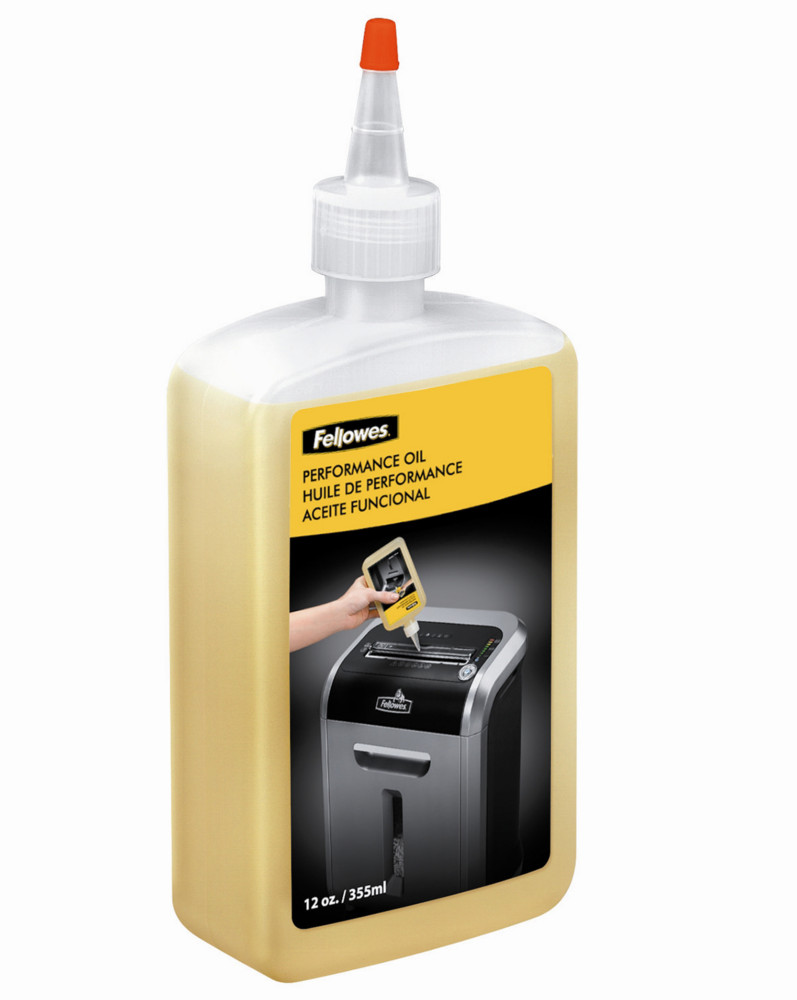 Fellowes Huile pour destructeurs de documents - bouteille de 355ml