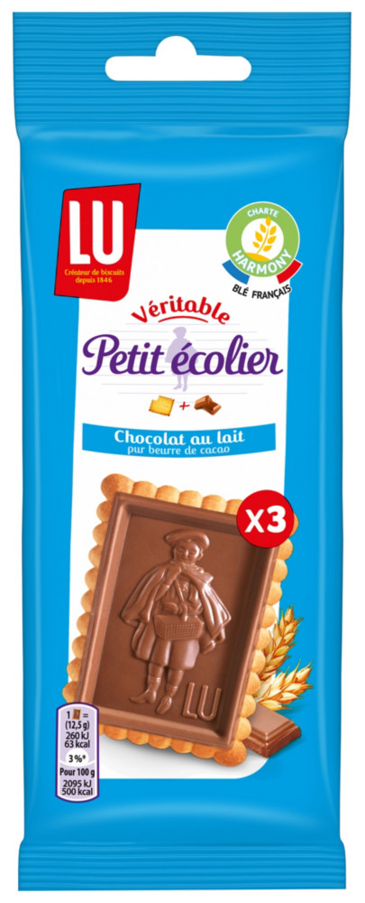 LU Gteaux Petit Ecolier - Lot de 23 sachets pocket de 37,5 g