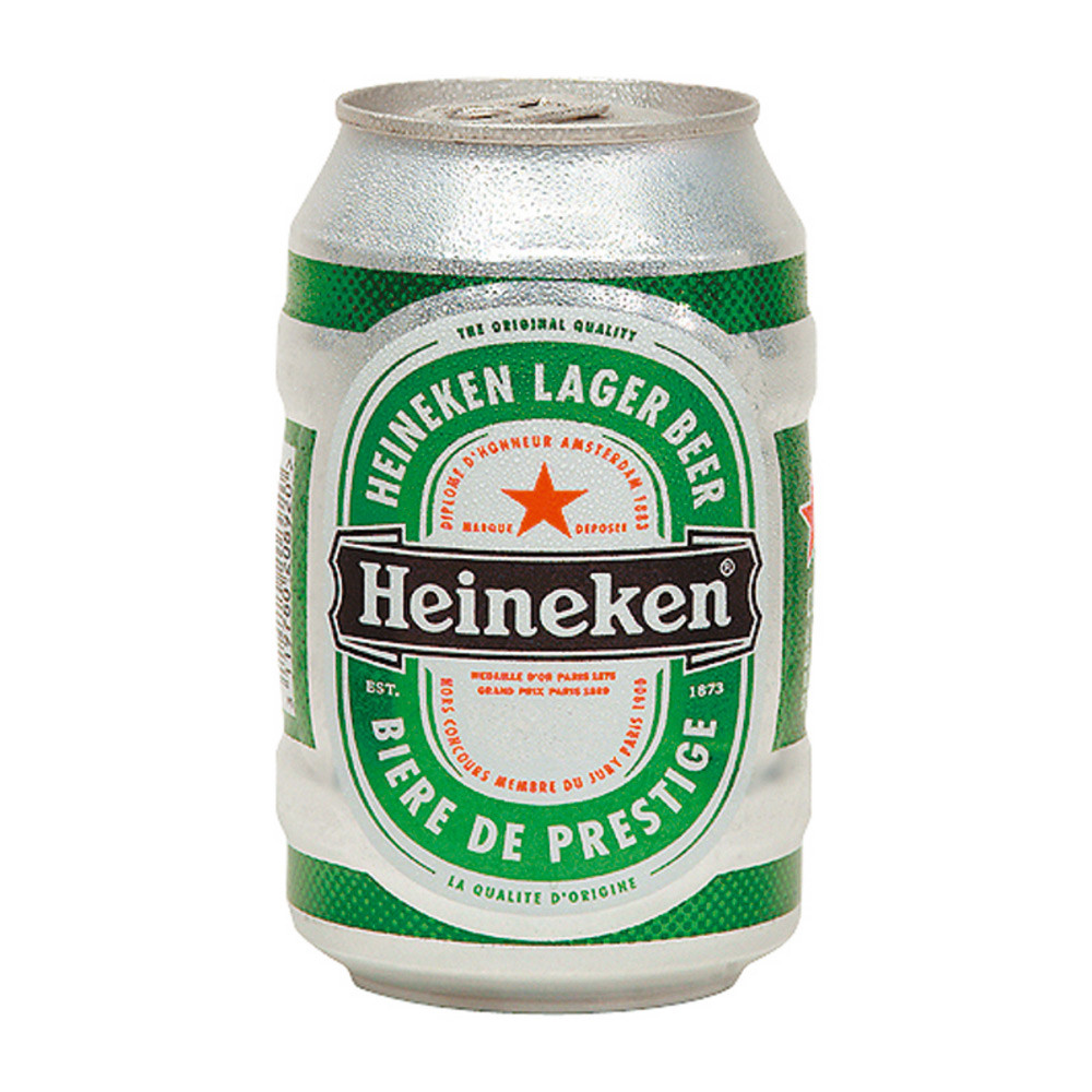 Heineken Bire en canette de 33 cl (lot de 12)