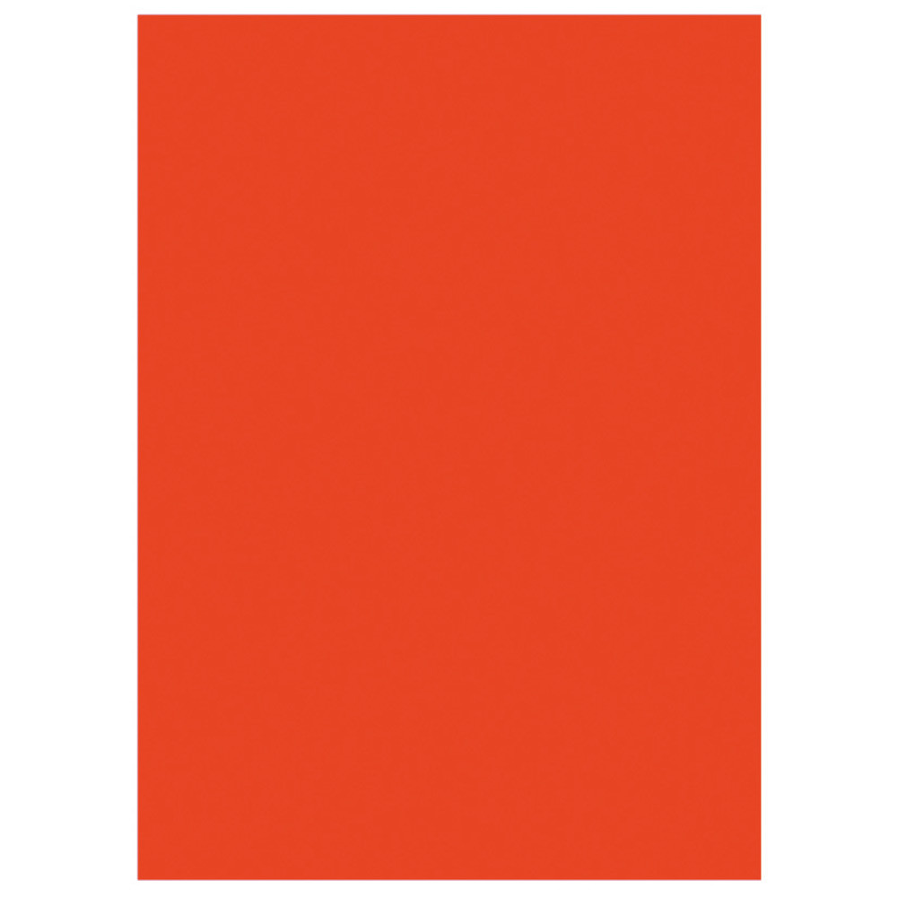 RAJA Chemises dossiers 220g recycles - 24 x 32 cm - Rouge - Lot de 100