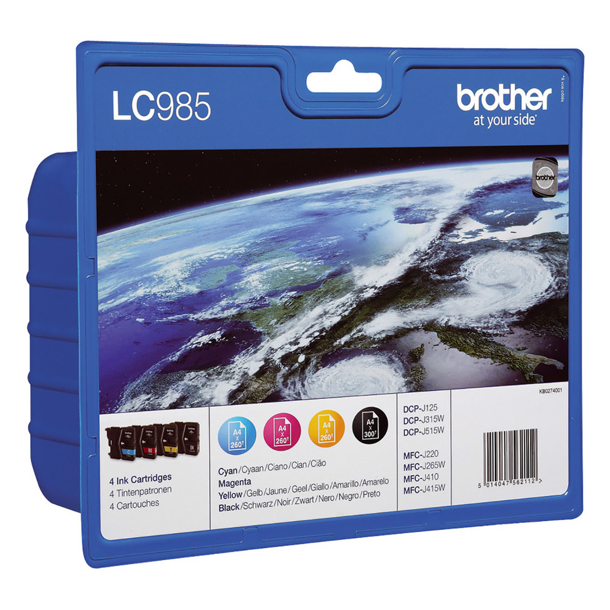 Brother LC985 Cartouches dencre Multipack Coul... - vue 8