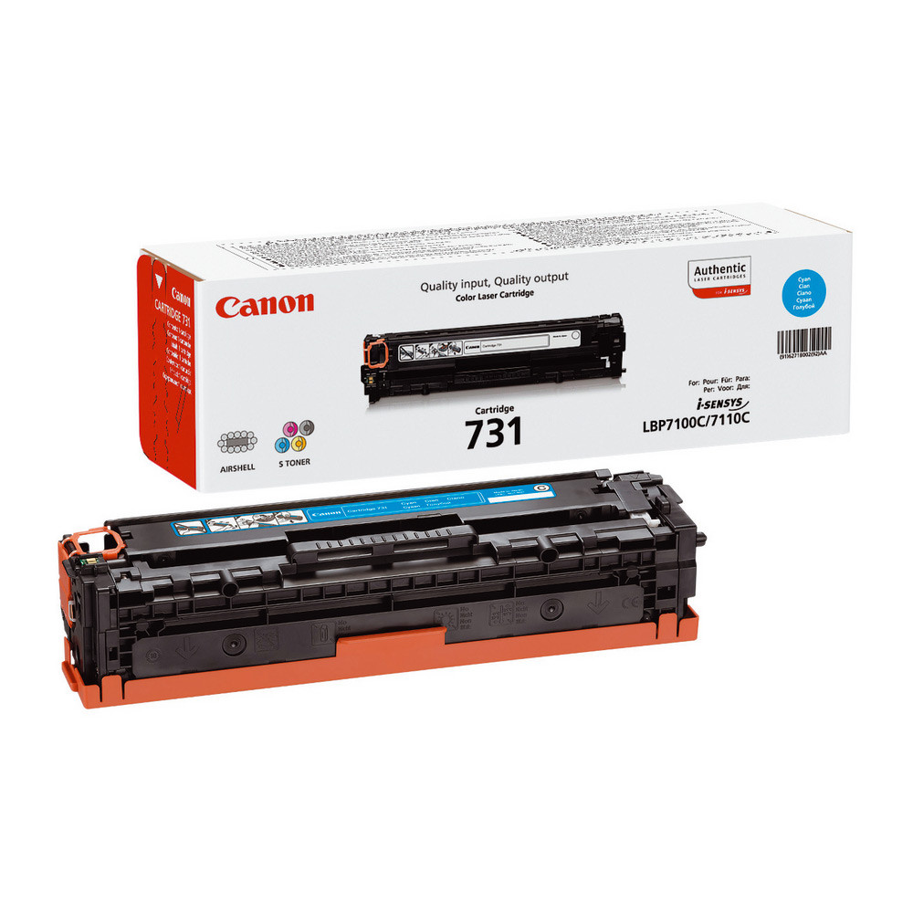 Canon 731 C Toner authentique 6271B002 - Cyan