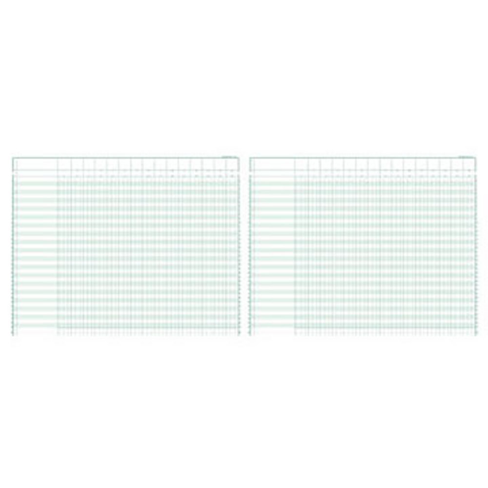 Exacompta Registre comptable  colonnes - Piqre modle 18150 - 29,7x38cm - 35 lignes - 15 colonnes