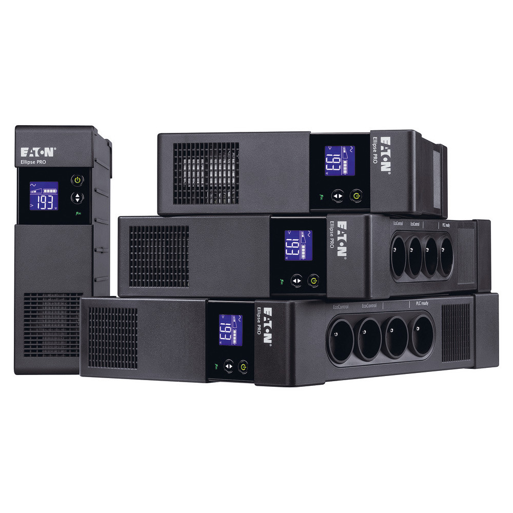 EATON Onduleur Ellipse PRO 1200 - CA 230 V - 750 Watt - 1200 VA 7 Ah