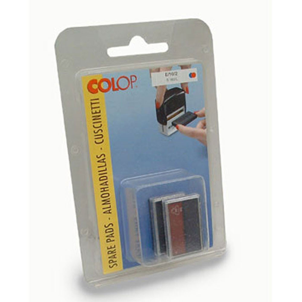 Colop Cassette d'encre pour Pocket Stamp 20 - Noir - Lot de 2