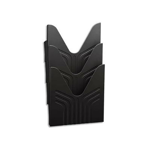 Avery Trieur mural pour format A4 - Lot de 3 - Noir