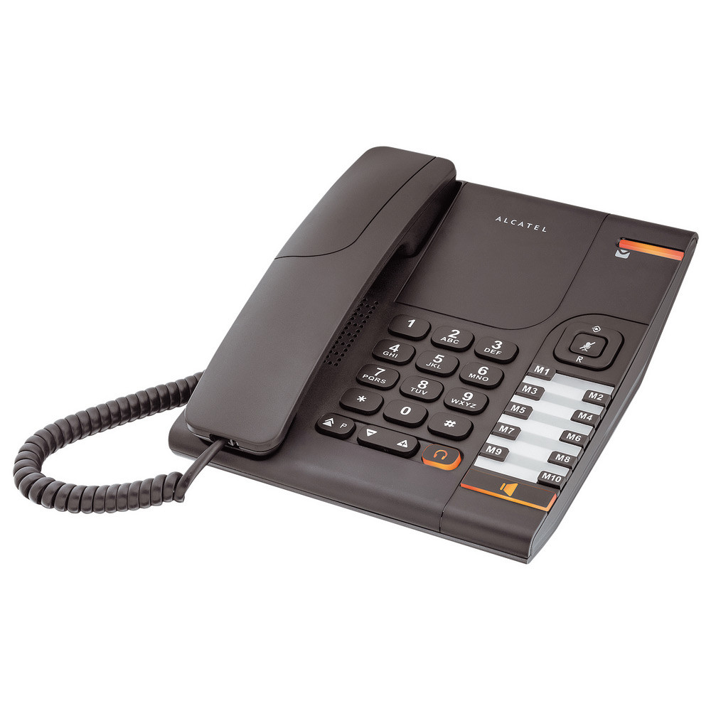 Téléphone Filaire Alcatel Temporis 380 – Fonction Mains Libres, 10 Touches Mémoires - vue 2