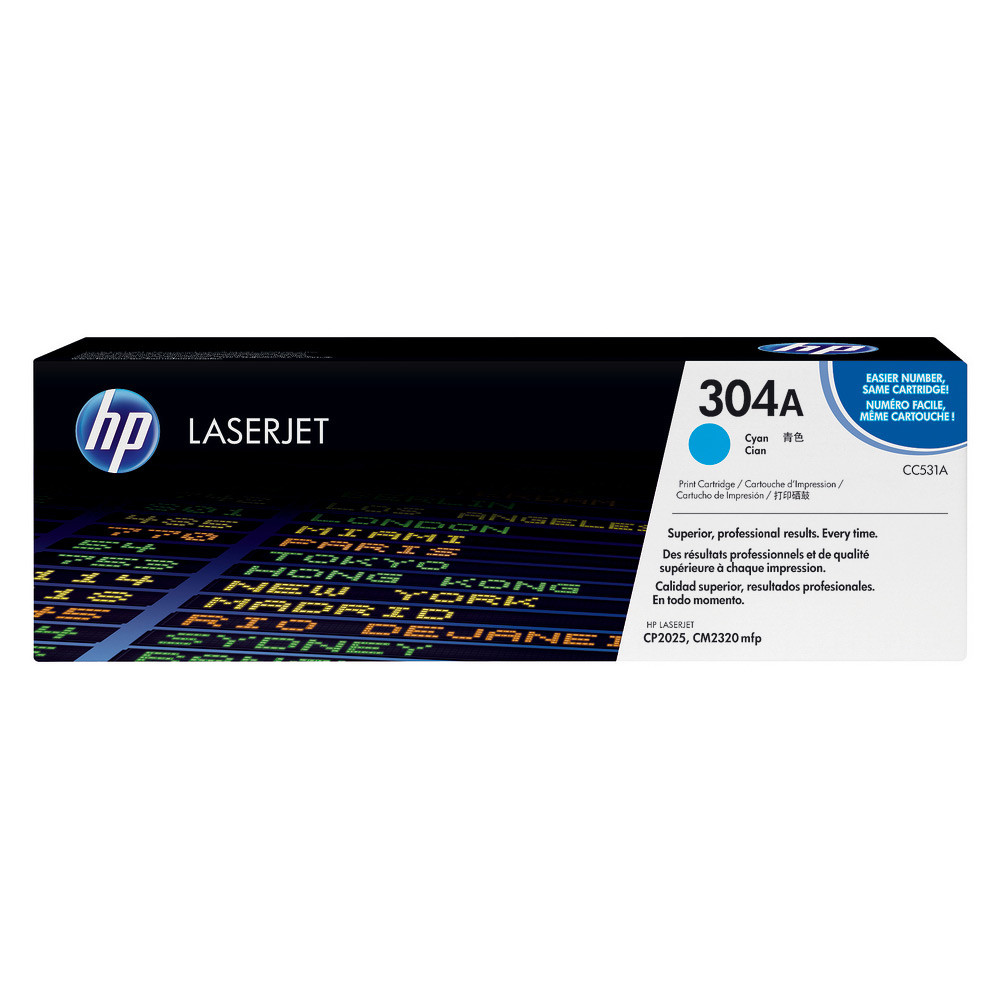 HP CC531A Cyan - vue 4