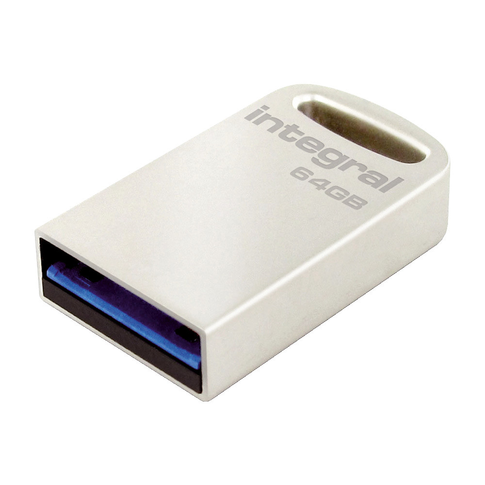 INTEGRAL MEMORY Cl USB 3.0 Fusion - 64 Go - Mtal
